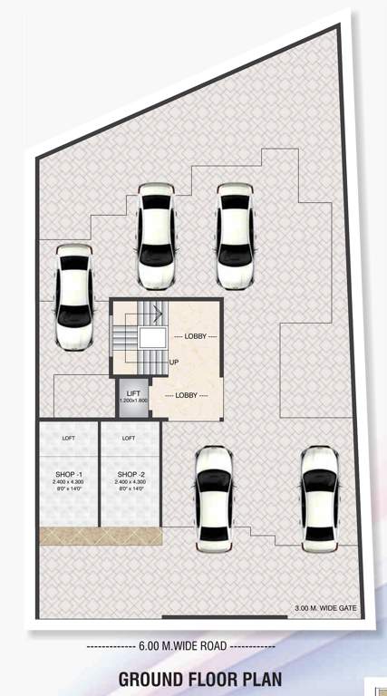  veer prakash Veer Prakash Cluster Plan for ground Floor