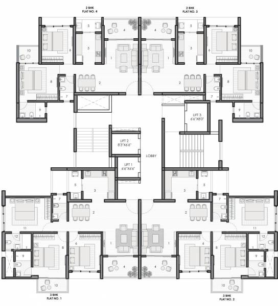  the-canary-phase-i Building C And Building E Cluster Plan