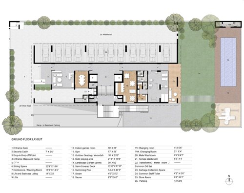 Polaris Cluster Plan for ground Floor polaris Polaris Cluster Plan for ground Floor