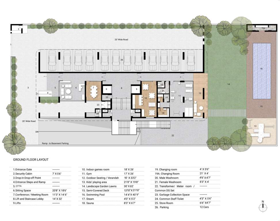  polaris Polaris Cluster Plan for ground Floor