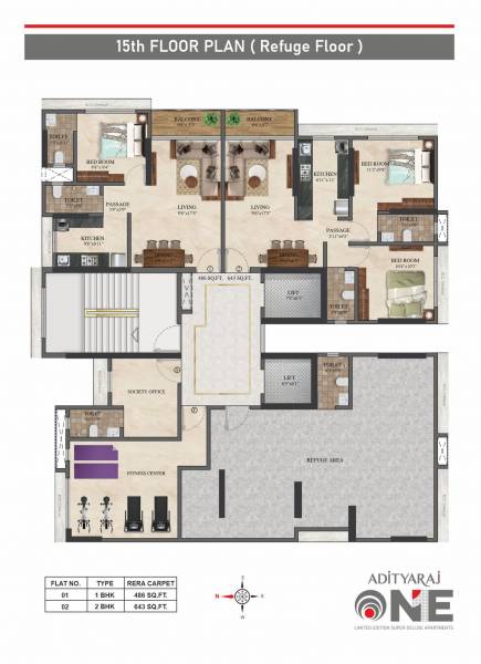  ivy-chs-ltd-adityaraj-one One Cluster Plan
