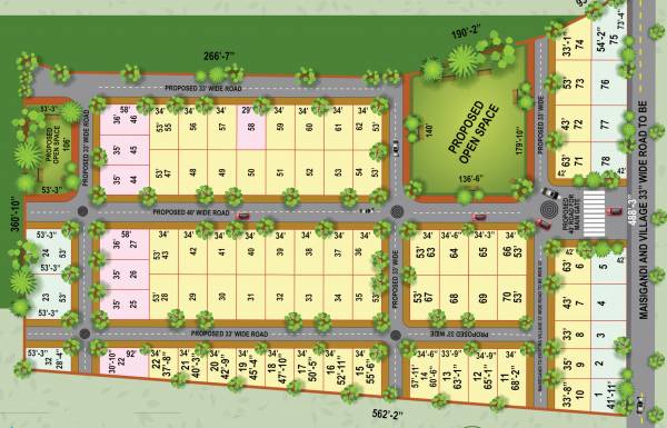  highway-green Layout Plan
