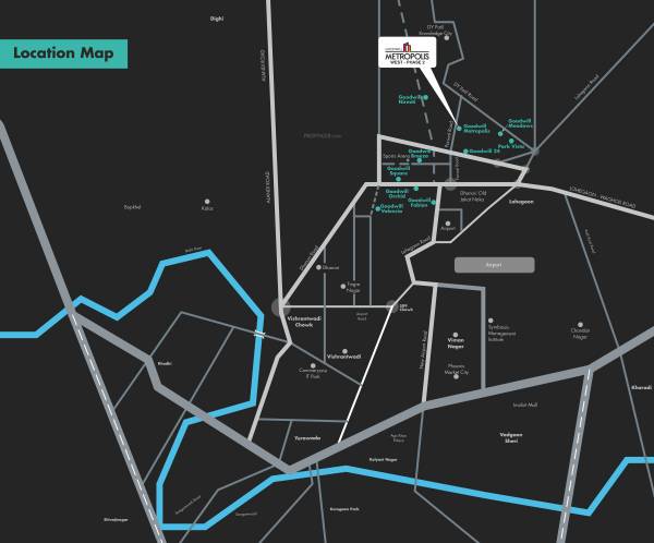  goodwill-metropolis-east-phase-1 Location Plan