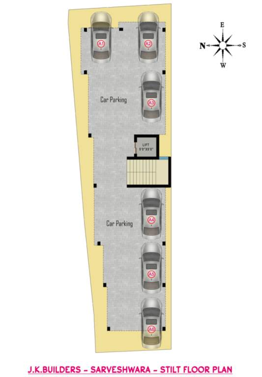  sarveshwara Sarveshwara Cluster Plan For Ground Floor