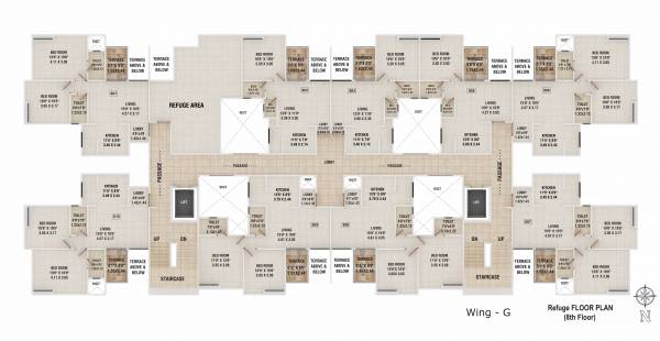  swapnalok-phase-ii-wing-g Wing Cluster Plan