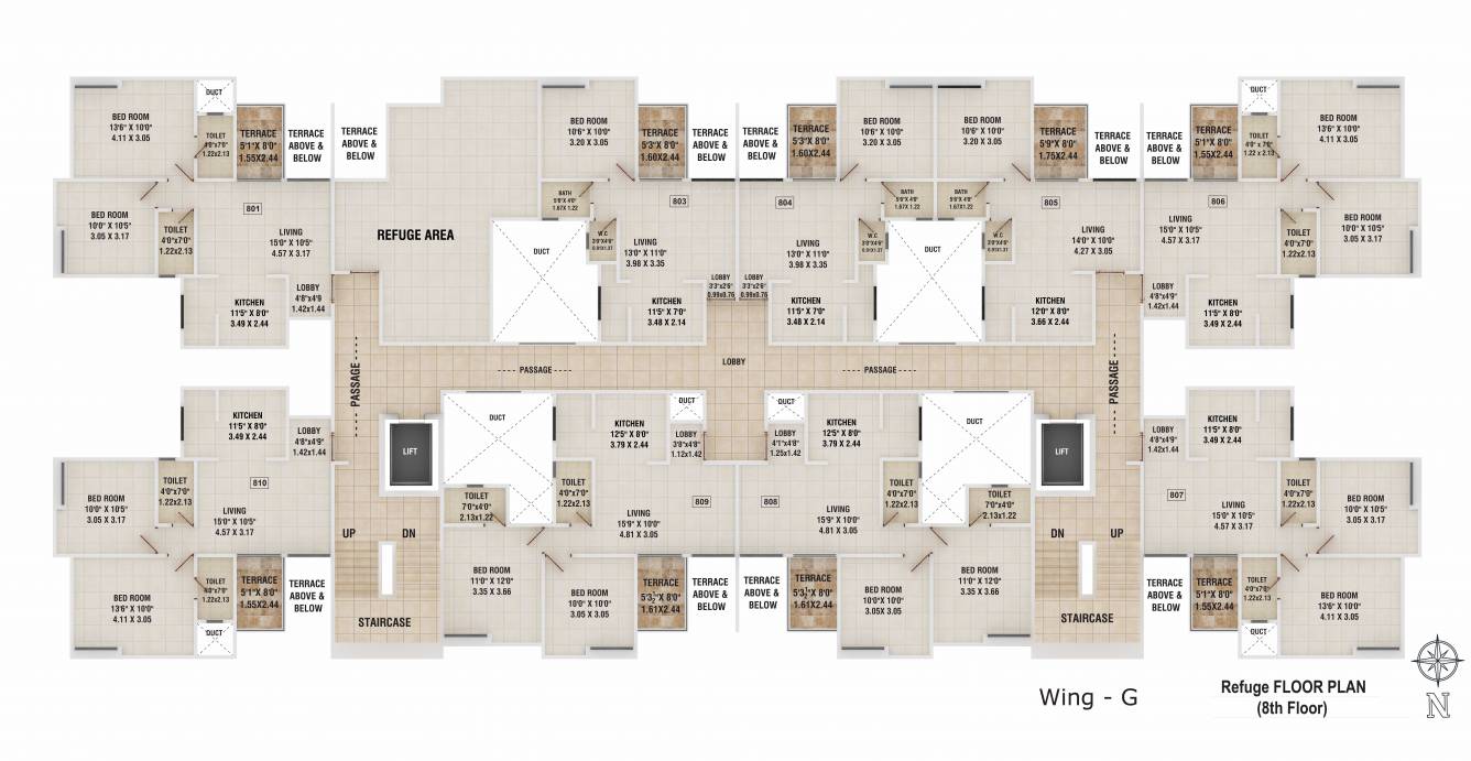  swapnalok phase ii wing g Wing Cluster Plan