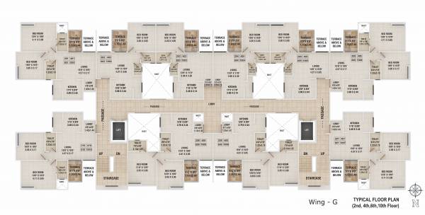 swapnalok-phase-ii-wing-g Wing Cluster Plan