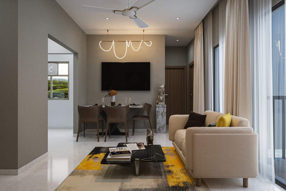  swapnalok phase ii wing g Living Area