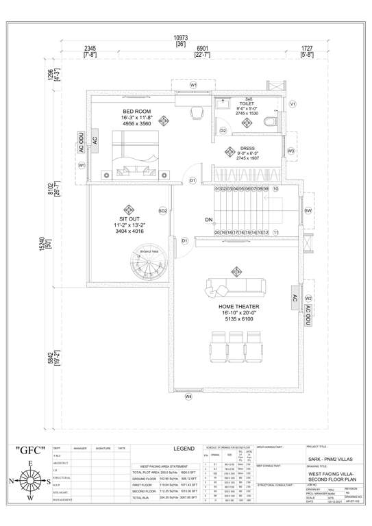  prime north meadows two Cluster Plan for 2nd Floor