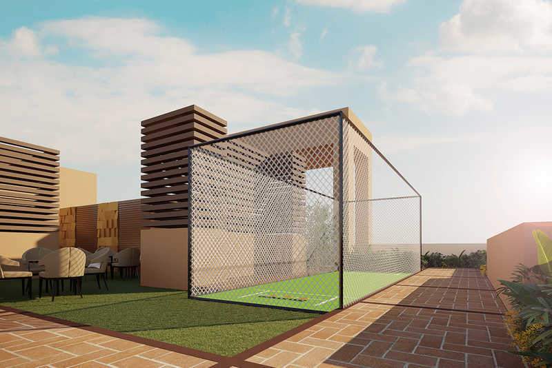  ekatvam Cricket Pitch