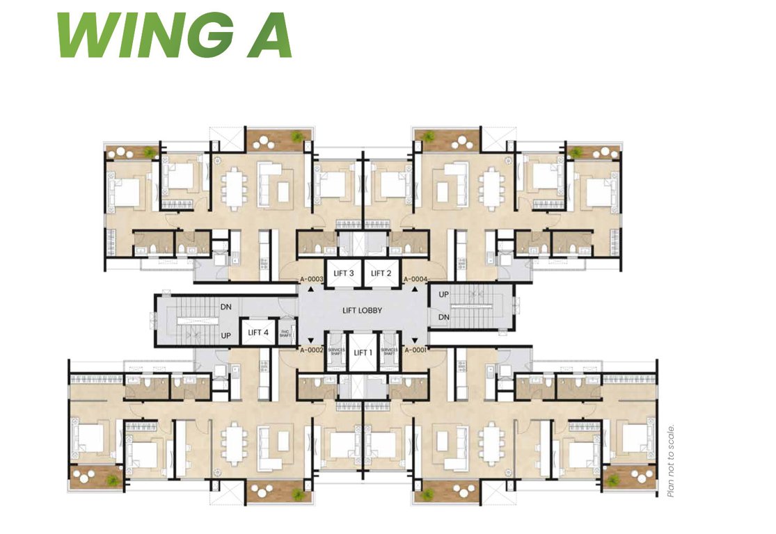  eden Wing A Cluster Plan