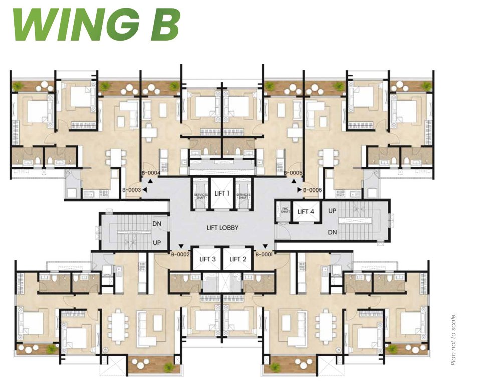  eden Wing B Cluster Plan