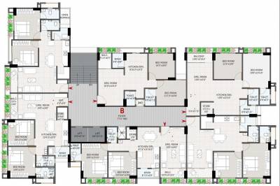  harmony Block B Typical Cluster Plan