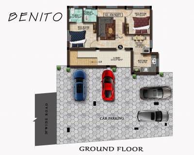  anika-benito Benito Cluster Plan For Ground Floor
