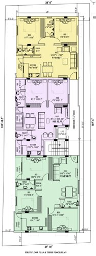  arunachalam Arunachalam Cluster Plan For 1st And 3rd Floor