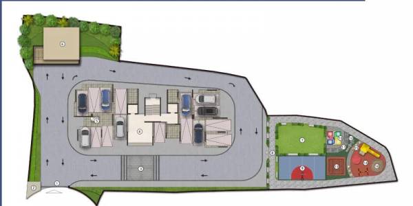 Serene Cluster Plan For Ground serene Serene Cluster Plan For Ground