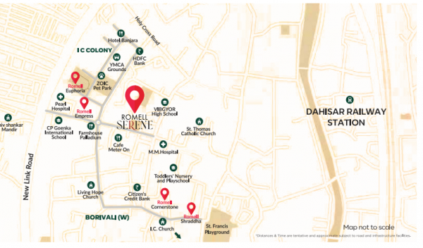 Location Plan serene Location Plan