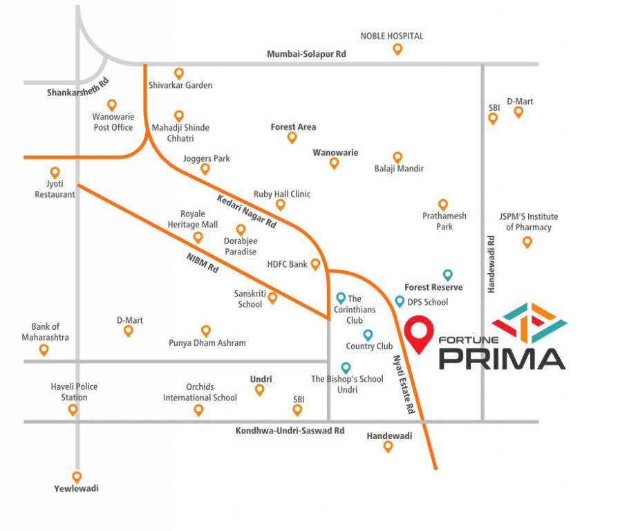  prima Location Plan