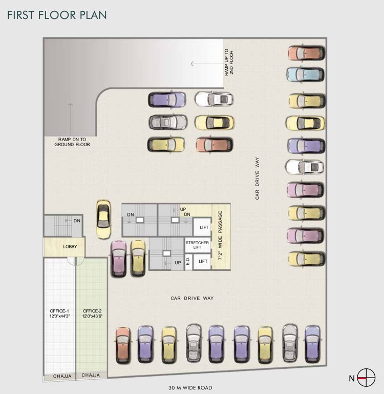  autograph Autograph Cluster Plan For 1st Floor