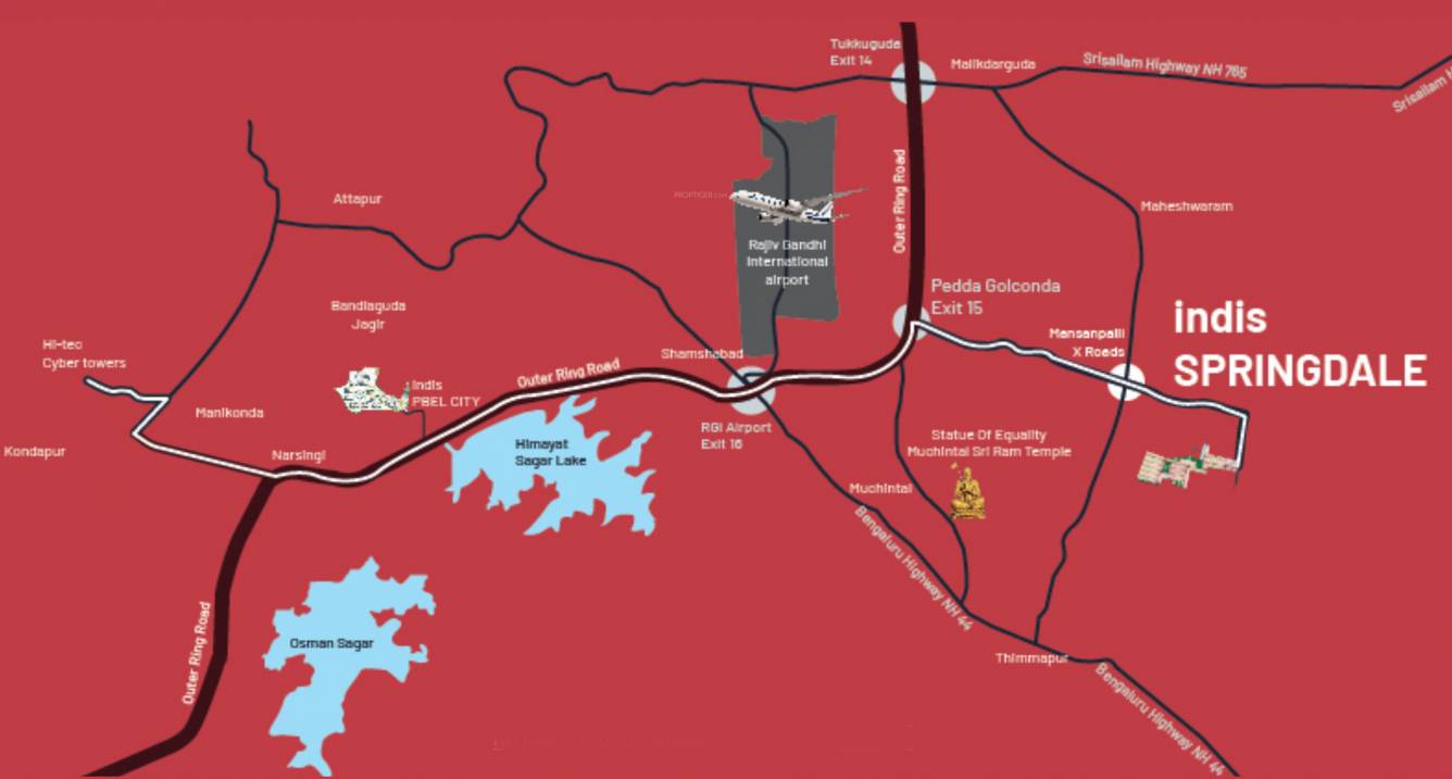  springdale Location Plan