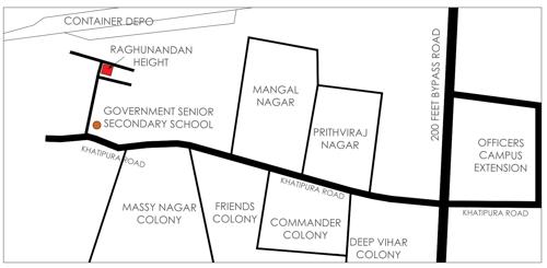  raghunandan-heights Location Plan