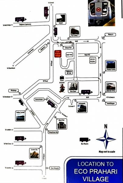  eco-prahari-village Location Plan