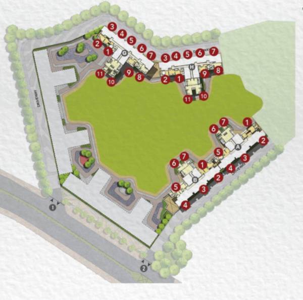  sector-2a-wing-c Layout Plan