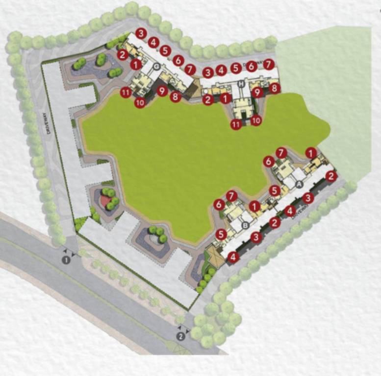  sector 2a wing c Layout Plan