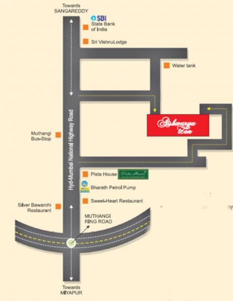  aishwarya-icon Location Plan