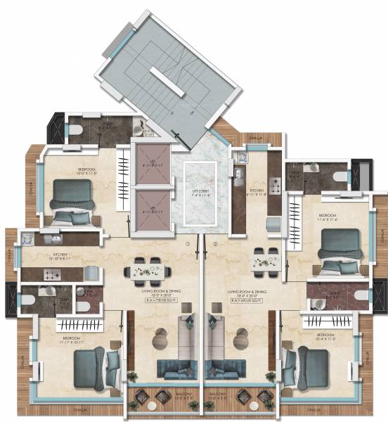  rosemary Rosemary Cluster Plan For Typical