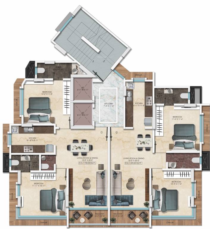  rosemary Rosemary Cluster Plan For Typical