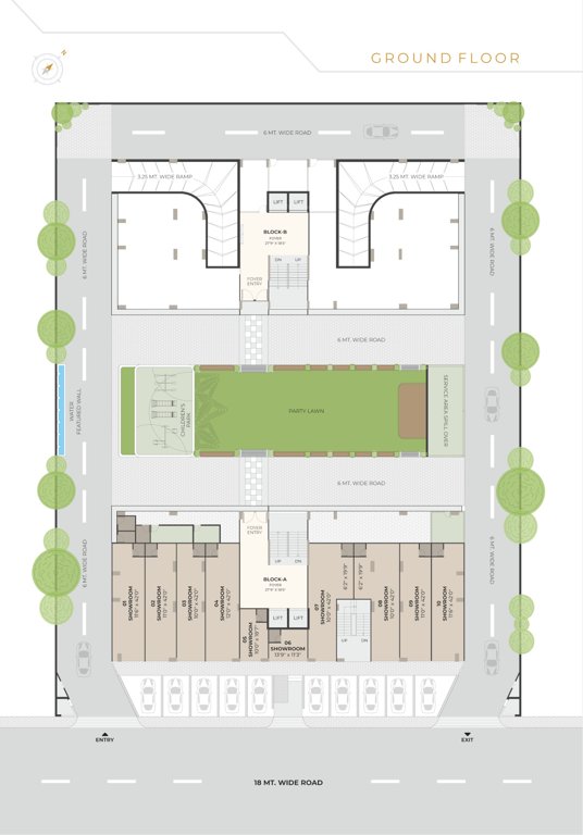  sapphire A + B Cluster Plan For Ground Floor