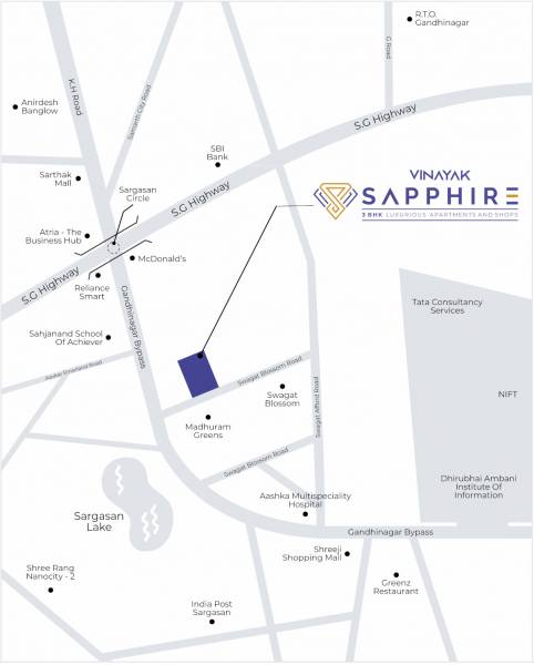  sapphire Location Plan