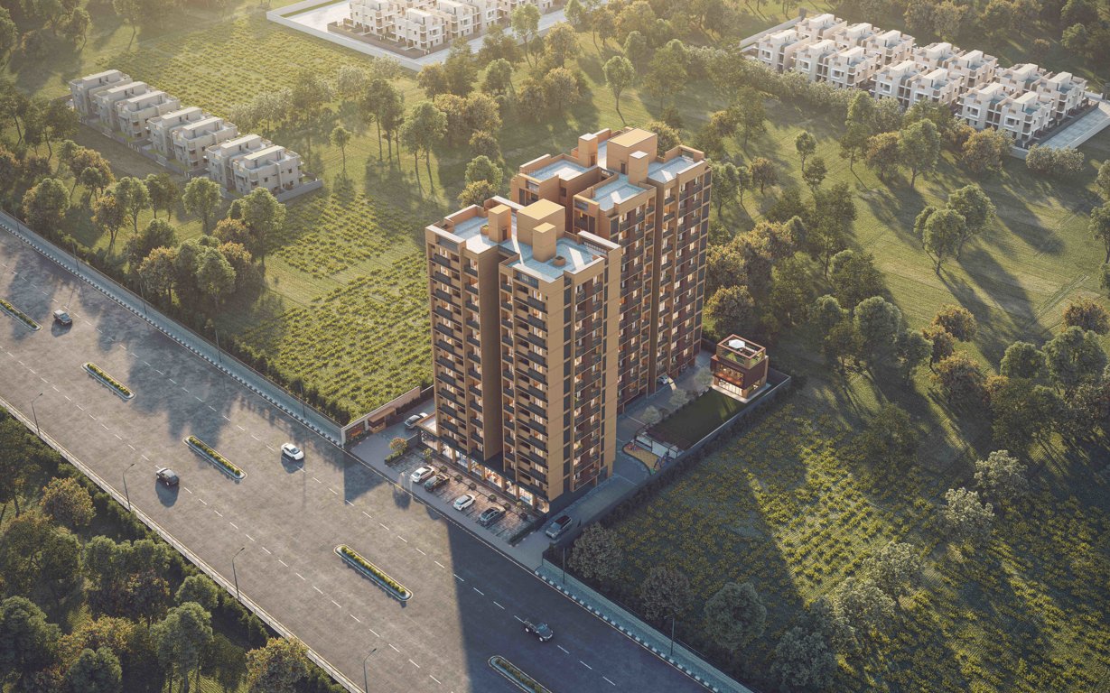  shlok heights Elevation