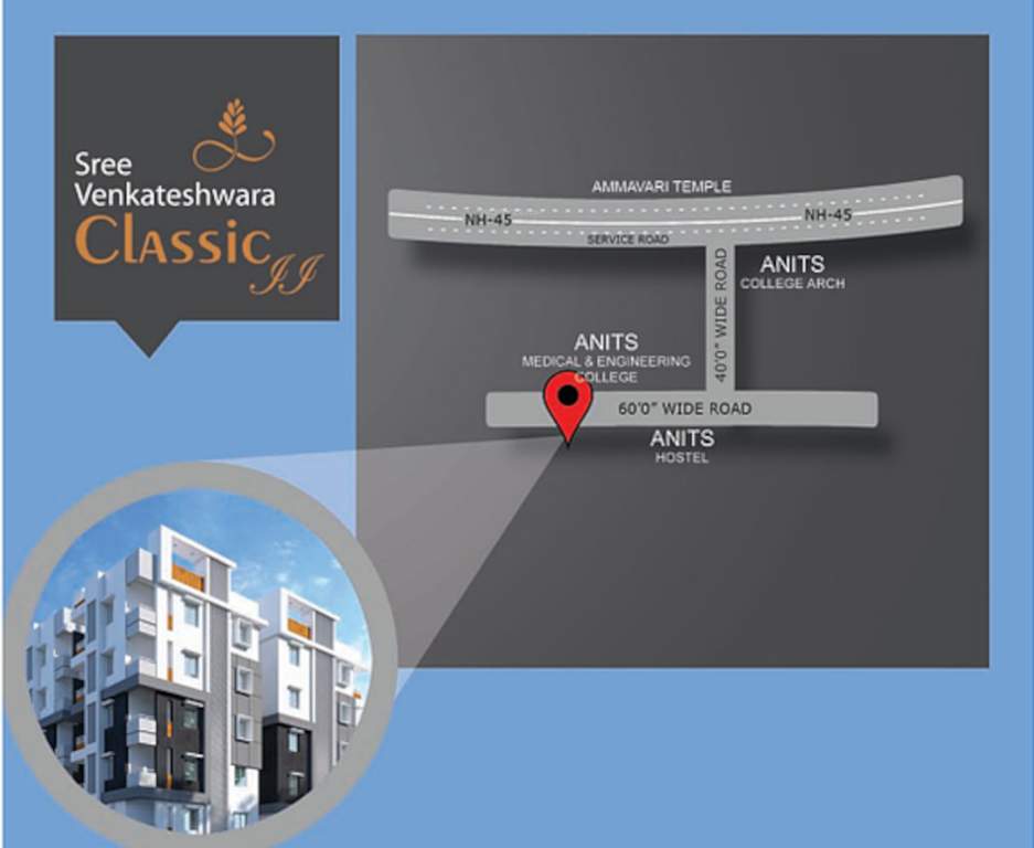  sree venkateshwara classic ii Location Plan