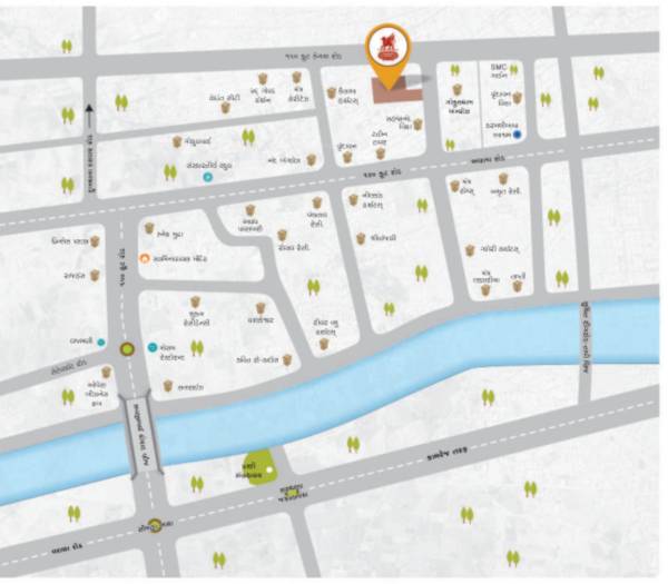 Location Plan shivant-residency Location Plan