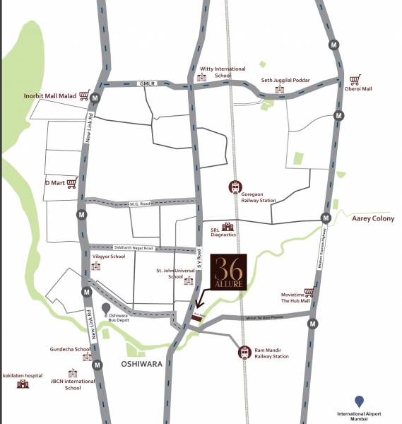  36-allure Location Plan