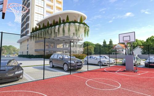 vertica Basketball Court