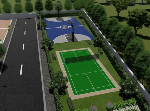  natureview Badminton Court