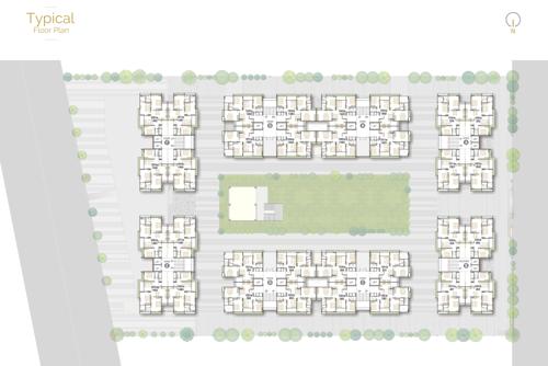 Block A Cluster Plan from 1st to 14th Floor altura Block A Cluster Plan from 1st to 14th Floor