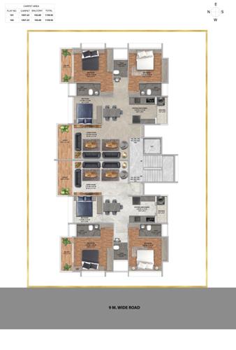  the-pavilion The Pavilion Cluster Plan from 1st to 7th Floor