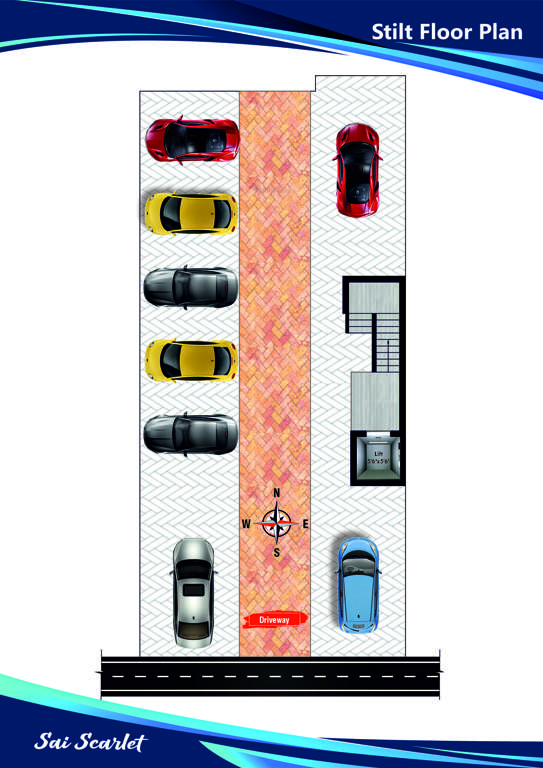  sai scarlet Sai Scarlet Cluster Plan for ground Floor