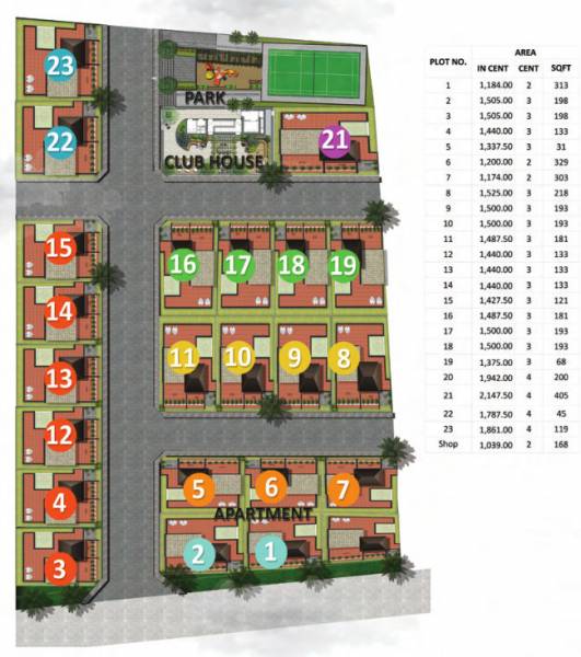 Layout Plan the-mandarin Layout Plan