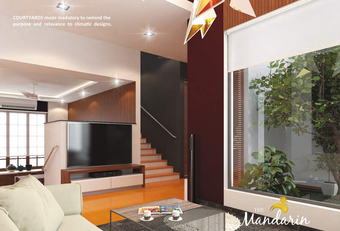  the mandarin Living Area