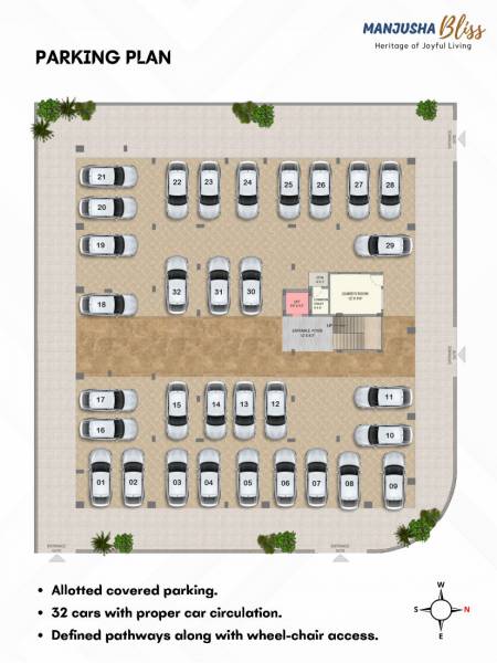 Manjusha Bliss Cluster Plan manjusha-bliss Manjusha Bliss Cluster Plan