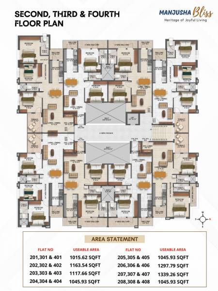 Manjusha Bliss Cluster Plan manjusha-bliss Manjusha Bliss Cluster Plan