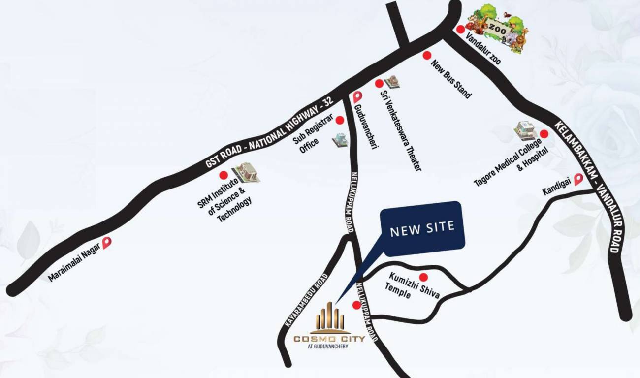  cosmo city Location Plan