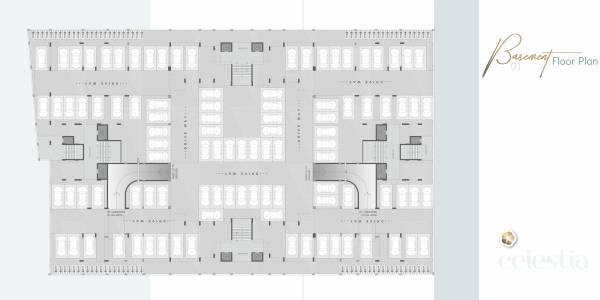  celestia Block A, Block B, Block C And Block D Basement Cluster Plan