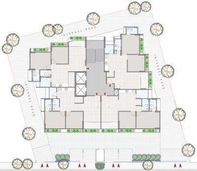  auram Block A Cluster Plan For Ground Floor