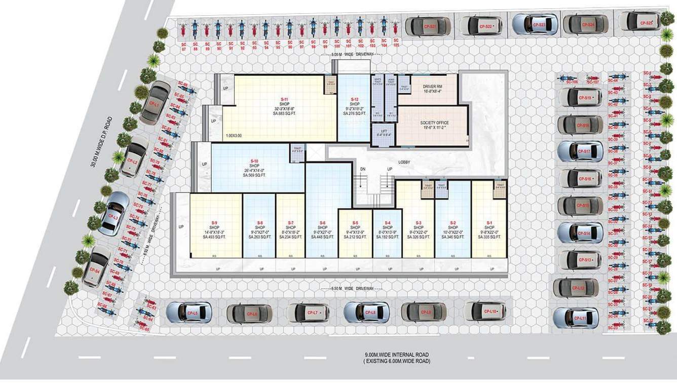 shubhankar niwas Shree Shubhankar Niwas Typical Cluster Plan